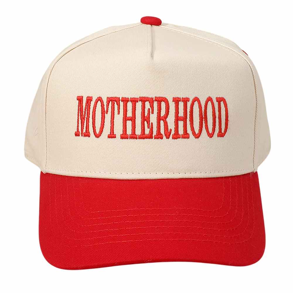 Red MOTHERHOOD Message Embroidered Baseball Cap combines thoughtful design with quality craftsmanship. Featuring a clean, embroidered "MOTHERHOOD" message, it offers a subtle yet meaningful way to celebrate motherhood daily. The cap is made from durable materials to provide long-lasting wear, while its adjustable strap ensures a comfortable, personalized fit. Ideal for active moms seeking both style and function in a versatile accessory. 
