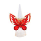 Red Multi Stone Embellished Butterfly Stretch Ring, is nicely designed with a Bug, Butterfly-theme that has a beautiful charm that attracts eyesight and leads to a smile. These are Perfect for Birthday Gifts, Anniversary Gifts, Mother's Day gifts, Graduation gifts, Prom Jewelry, Thank you, and Valentine's Day gifts.