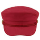 Red Embrace winter warmth with this classic C.C Rope Fisherman's Cap, featuring a charming button detail and solid construction. Made from a comfortable blend of 50% wool and 50% polyester, this hat offers excellent insulation while maintaining breathability for all-day wear. The timeless fisherman's style works seamlessly with casual and layered outfits, making it an essential cold-weather accessory.