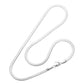 Rhodium 18-inch, 5mm stainless steel herringbone chain necklace combines durability and style. Expertly crafted for a classic and sleek look, it is a versatile accessory for any outfit. The strong and high-quality stainless steel material ensures long-lasting wear, making it a perfect choice for everyday wear.