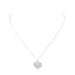 Pave heart pendant necklace - Necklaces