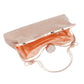 Rose Gold Bling Rhinestone Mesh Top Handle Evening Bag Crossbody Bag exudes elegance and glamour. The sparkling rhinestone mesh adds a touch of luxury to any outfit. Its top handle and detachable crossbody strap provide versatility and convenience. Perfect for special occasions, this bag is sure to make a statement.