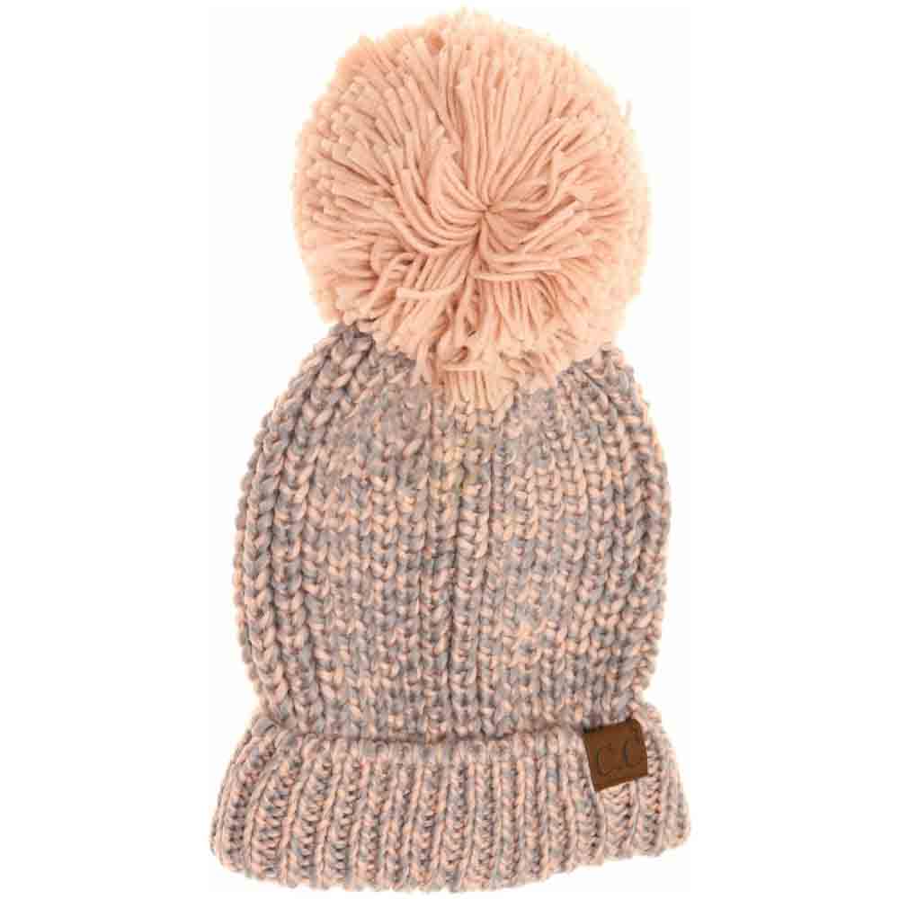 Rose The Two-Tone Thick Knit Pom CC Beanie combines functional warmth with expert craftsmanship. Made from a dense, high-quality knit, this beanie provides superior insulation for cold weather while maintaining breathability. Its two-tone color scheme adds a refined depth to your winter wardrobe, and the plush pom enhances its classic silhouette. Designed for durability and comfort, this beanie is an essential accessory for those who demand both style and performance in cold conditions. 