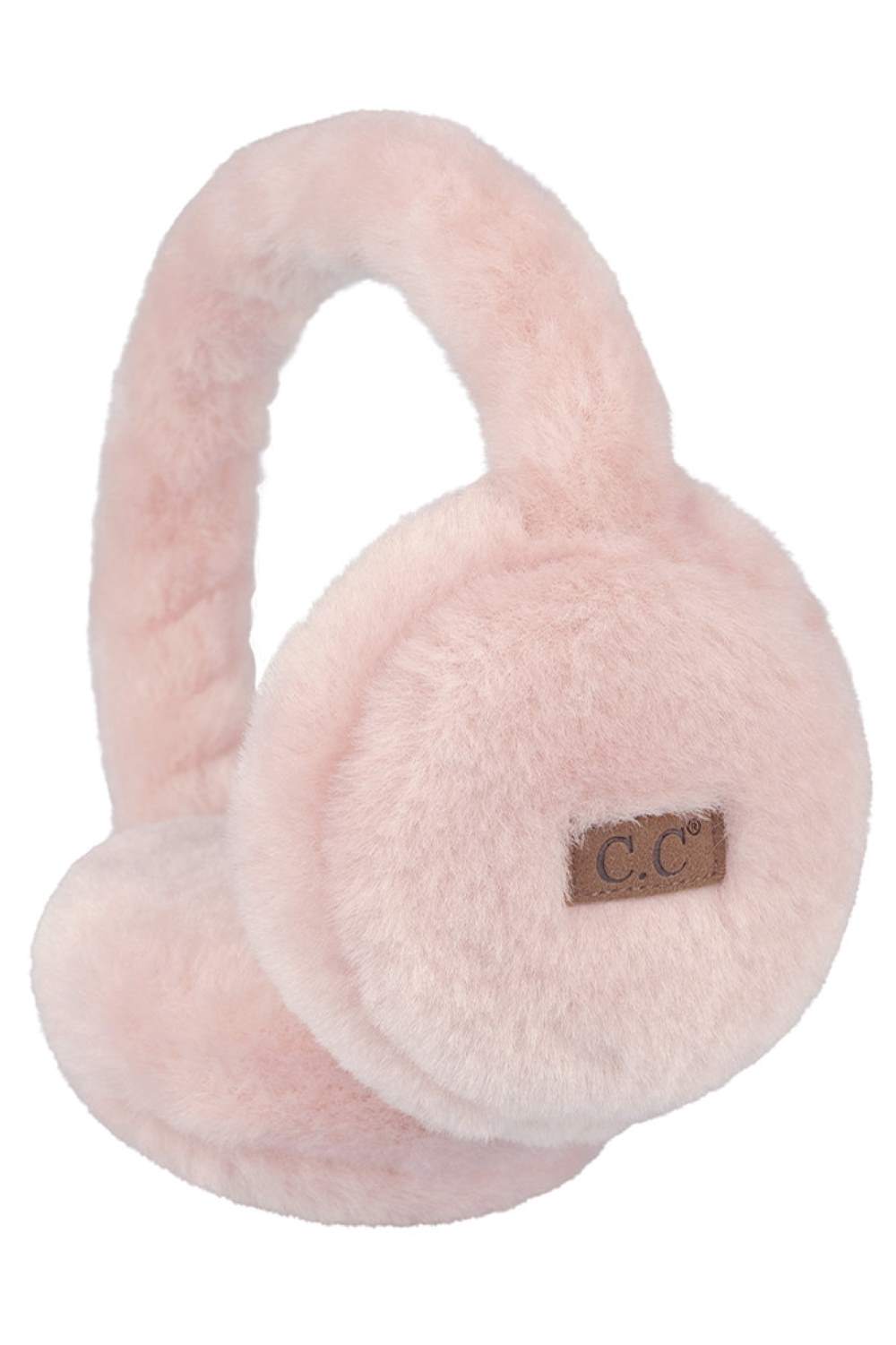 Rose Experience ultimate winter comfort with C.C Faux Fur Winter Earmuffs. These stylish ear warmers feature luxuriously soft faux fur that shields your ears from harsh cold while maintaining a chic, timeless aesthetic. The universal one-size fit ensures a snug, comfortable wear for anyone. Constructed from durable 100% polyester, they're built to last season after season. Whether you're commuting, enjoying outdoor activities, or simply stepping out on brisk days, these earmuffs are your go-to accessory for