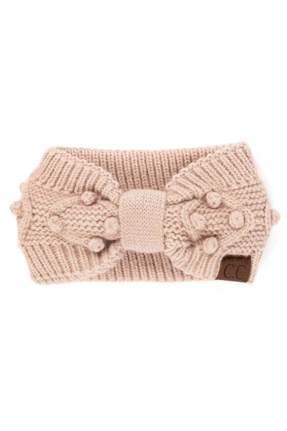 Rose Cozy up with the C.C Bobble Headwrap, the perfect accessory for chilly days and casual style. Crafted from 100% acrylic, this soft and stretchy headwrap features handmade bobbles that add playful texture and charm. One size fits most, making it an easy grab-and-go essential. Whether you're running errands or bundling up outdoors, this versatile wrap keeps you warm while adding a touch of personality to any outfit. Made in China with quality craftsmanship you can trust.
