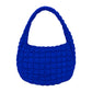 Royal Blue Quilted Puffer Shoulder Crossbody Bag, Stay warm and stylish with this bag. Made of durable material, it is insulated to keep you cozy in the coldest conditions. The shoulder straps make it comfortable and convenient to carry, so you can bring everything you need with ease. Perfect for gifting on every occasion.