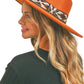 Rust Tribal Band Panama Hat features an authentic tribal band motif executed with meticulous attention to detail. Constructed using select-grade natural fibers through a proprietary weaving process that ensures exceptional breathability and longevity. The architectural crown and precision-angled brim provide optimal facial shading while maintaining classic proportions