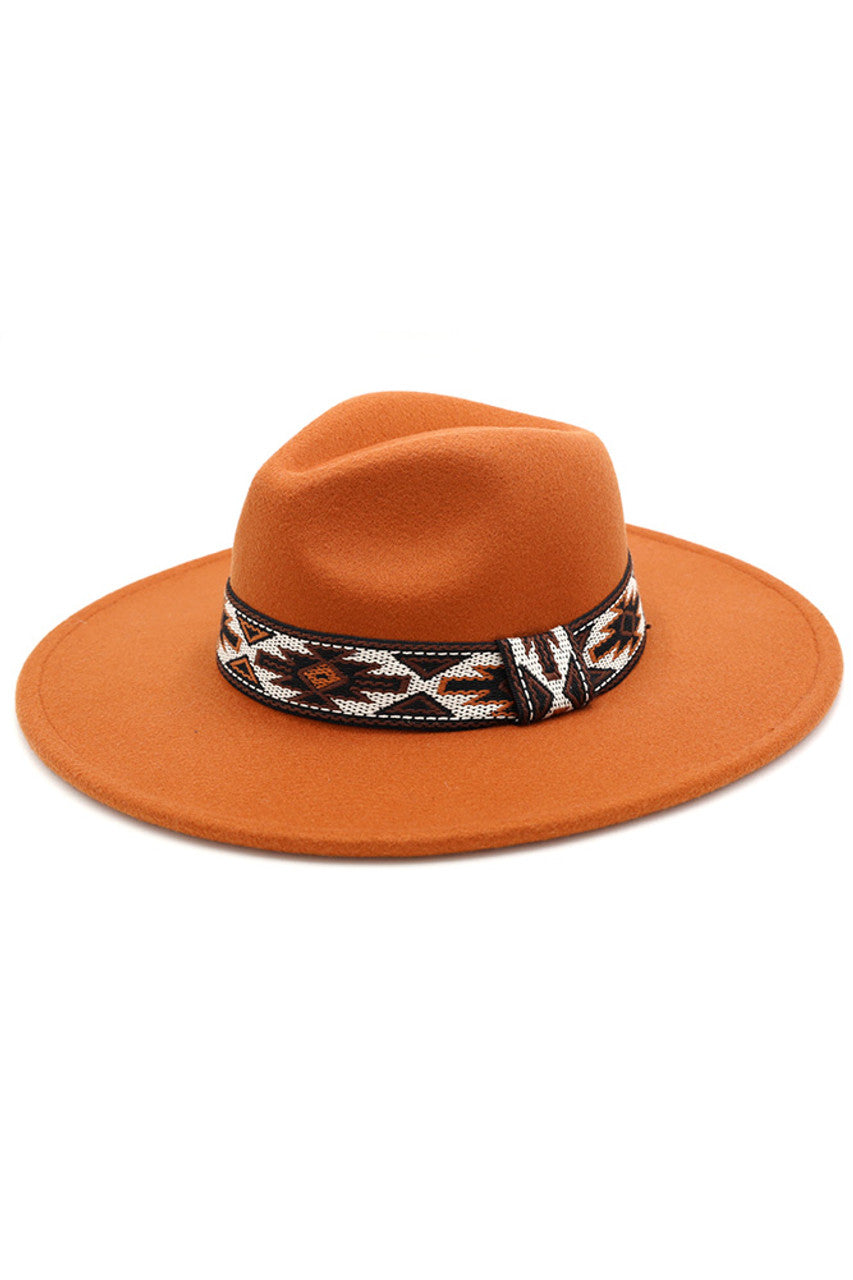 Rust Tribal Band Panama Hat features an authentic tribal band motif executed with meticulous attention to detail. Constructed using select-grade natural fibers through a proprietary weaving process that ensures exceptional breathability and longevity. The architectural crown and precision-angled brim provide optimal facial shading while maintaining classic proportions