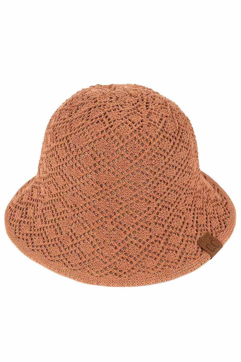 Rust The C.C Cloche Bucket Hat combines timeless style with everyday practicality. Crafted from 100% polyester, this durable hat resists wrinkles and cleans easily, making it perfect for travel and frequent wear. The classic cloche silhouette flatters most face shapes while providing excellent sun protection. One-size-fits-most design ensures a comfortable fit for everyone. Whether you're running errands, enjoying outdoor activities, or adding polish to your casual wardrobe, this versatile hat transitions s