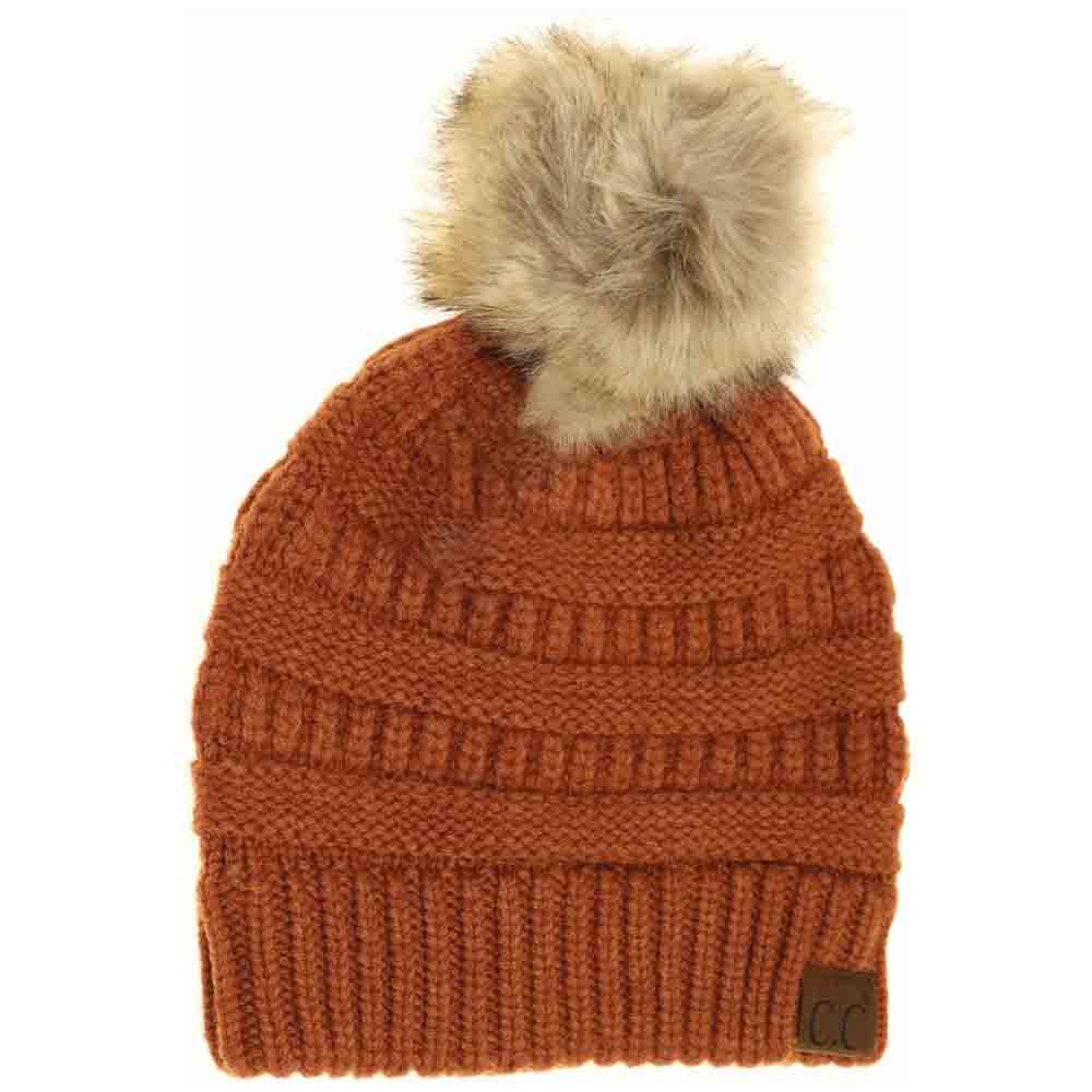 RustMix Mixed Soft Yarn Natural Pom Beanie features a high-quality blend of yarns that ensures exceptional softness and durability. Its natural hues provide a versatile, understated look, while the plush pom adds a refined finishing touch. Engineered for warmth without bulk, this beanie is an expert choice for those seeking both comfort and classic style in cooler weather. 