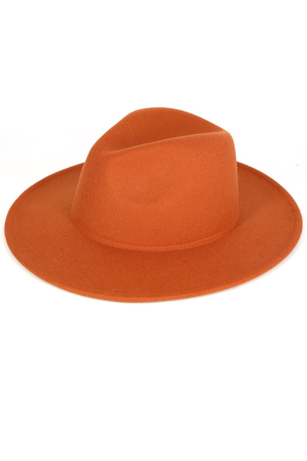 Rust Timeless style meets everyday comfort with this classic Solid Panama Hat. Crafted from durable 100% polyester, it offers a lightweight feel perfect for sun protection and casual wear. The 3" brim provides excellent shade coverage while maintaining that iconic panama silhouette. Whether you're heading to the beach, garden, or outdoor event, this versatile hat complements any warm-weather wardrobe. Easy to care for and built to last, it's an essential accessory for anyone seeking effortless elegance.