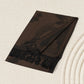 Madeline Love Dark Brown Rose Floral Pashmina Reversible Scarf Shawl - Scarves & Wraps