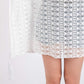 Madeline Love White Crochet Lace Tassel Cover Up Poncho - Hair Accessories - extra