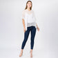 Madeline Love White Boho Crochet Tassel Poncho Top - Hair Accessories - desc