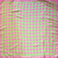 Madeline Love Pink&Green Polka Dot Printed Square Silky Satin Bandana Scarf - Scarves & Wraps - desc