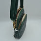 Quilted Puffer Crossbody Bag Multi-Zip Shoulder Bag with Adjustable Strap - Crossbody Bags