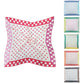 Madeline Love Blue Classic Polka Dot Pattern Print Square Bandana Scarf - Scarves & Wraps - extra