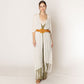 Madeline Love Ivory Knit Fringe Kimono Poncho - Hair Accessories