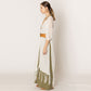 Madeline Love Ivory Knit Fringe Kimono Poncho - Hair Accessories - desc