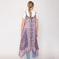 Madeline Love Navy Abstract Print Sleeveless Maxi Dress - Apparel - extra