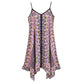 Madeline Love Navy Abstract Print Sleeveless Maxi Dress - Apparel - extra