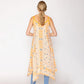 Madeline Love Orange Abstract Print Sleeveless Maxi Dress - Apparel - extra