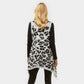 Madeline Love Black Fuzzy Leopard Pattern Vest - Hair Accessories - desc