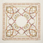 Madeline Love White Equestrian Chain and Harness Print Square Bandana Scarf - Scarves & Wraps