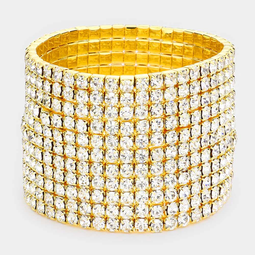 Clear, Gold