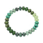 Madeline Love Green Resin Pebble Beaded Stretch Bracelet - Bracelets - desc
