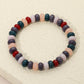 Madeline Love Multi, Purple Resin Pebble Beaded Stretch Bracelet - Bracelets