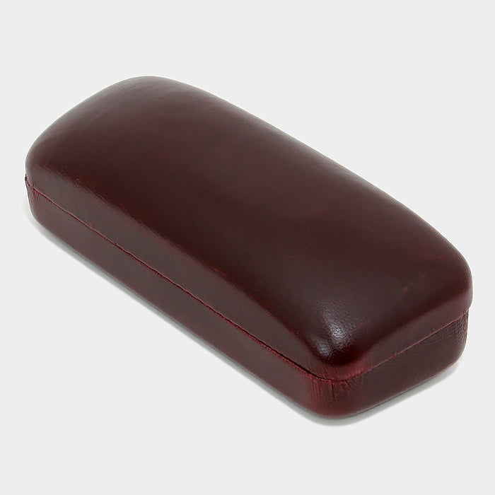 Madeline Love Burgundy Eyeglass Case - Sunglasses