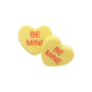 BE MINE Message Heart Stud Earrings - Earrings