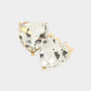 Heart Stone Evening Stud Earrings - Gold - Earrings