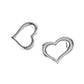 Open Heart Stud Earrings - Earrings