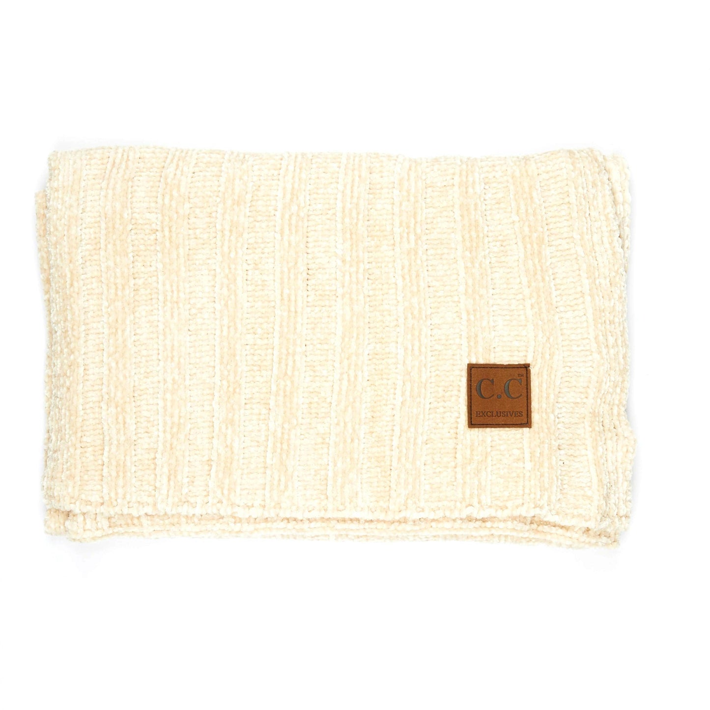 C.C Ribbed Chenille Scarf