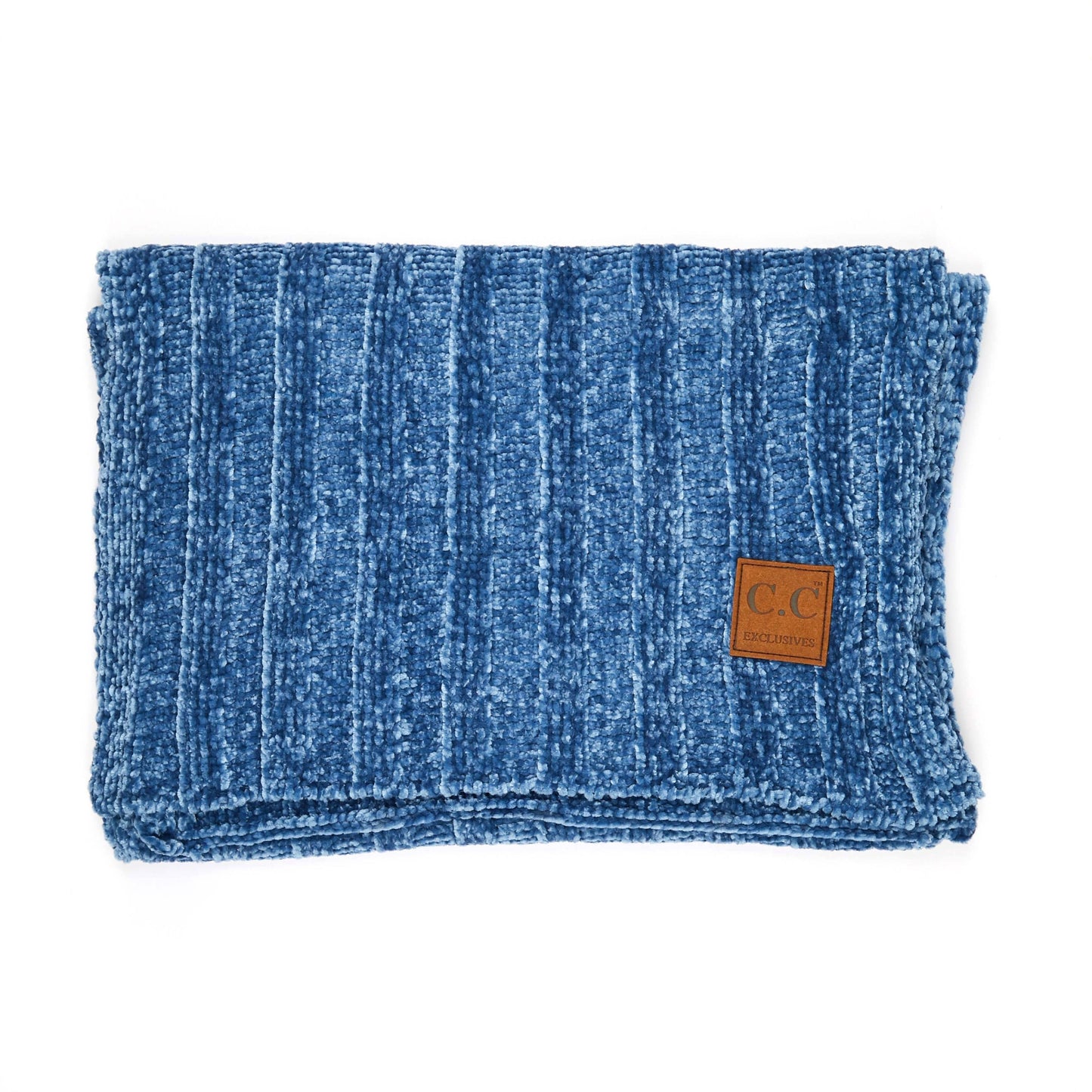 C.C Ribbed Chenille Scarf