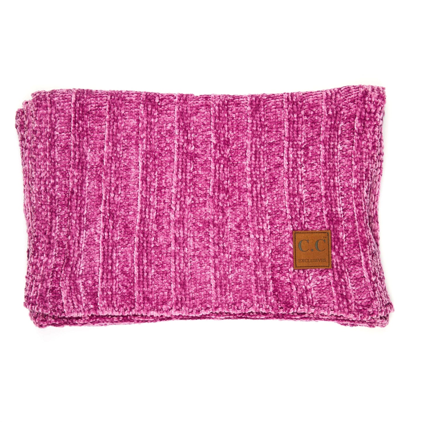 C.C Ribbed Chenille Scarf