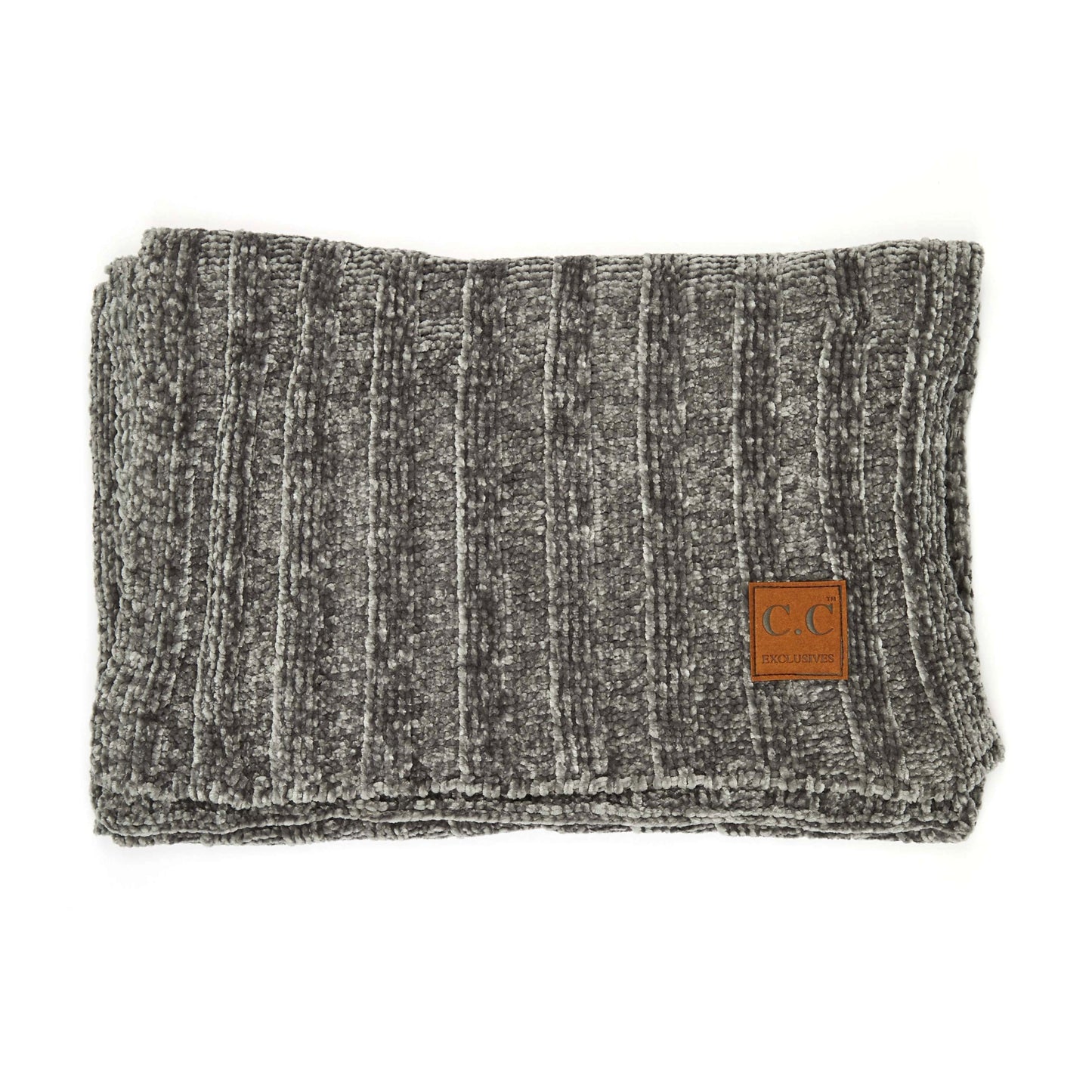 C.C Ribbed Chenille Scarf