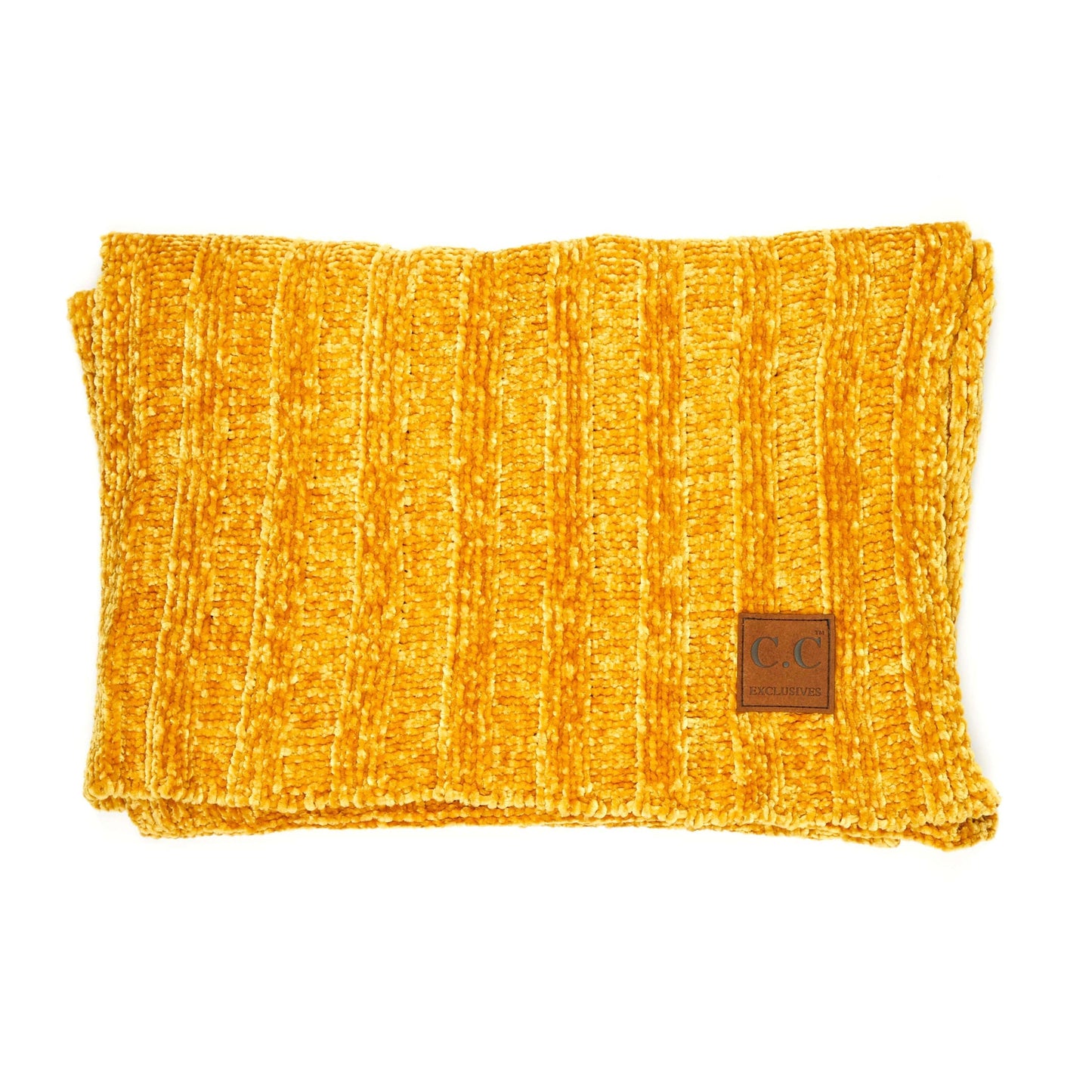 C.C Ribbed Chenille Scarf