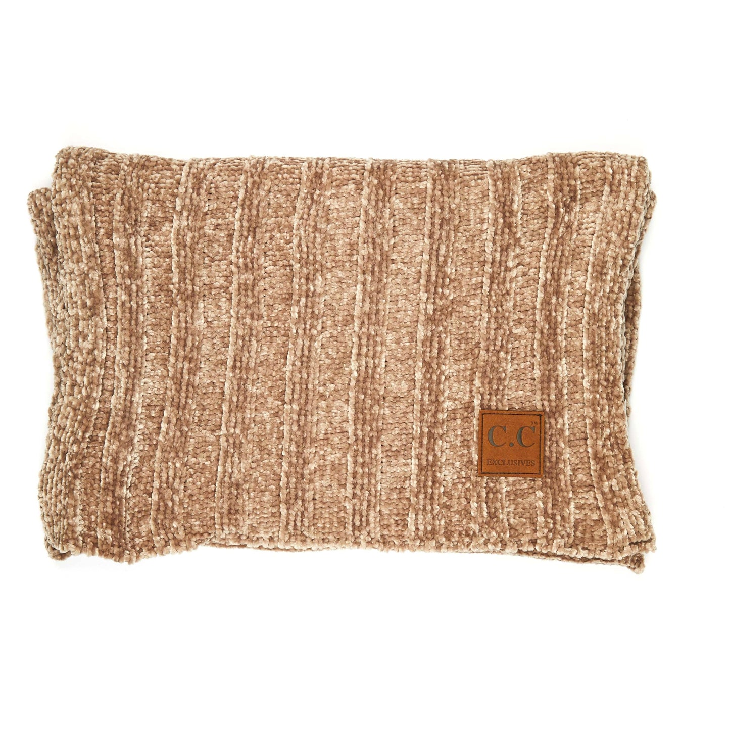 C.C Ribbed Chenille Scarf