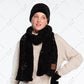 C.C Ribbed Chenille Scarf