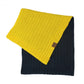 C.C Team Color Two Tone Ribbed Infinity Scarf