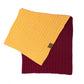 C.C Team Color Two Tone Ribbed Infinity Scarf