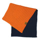 C.C Team Color Two Tone Ribbed Infinity Scarf