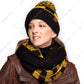 C.C Buffalo Check Pattern Infinity Scarf