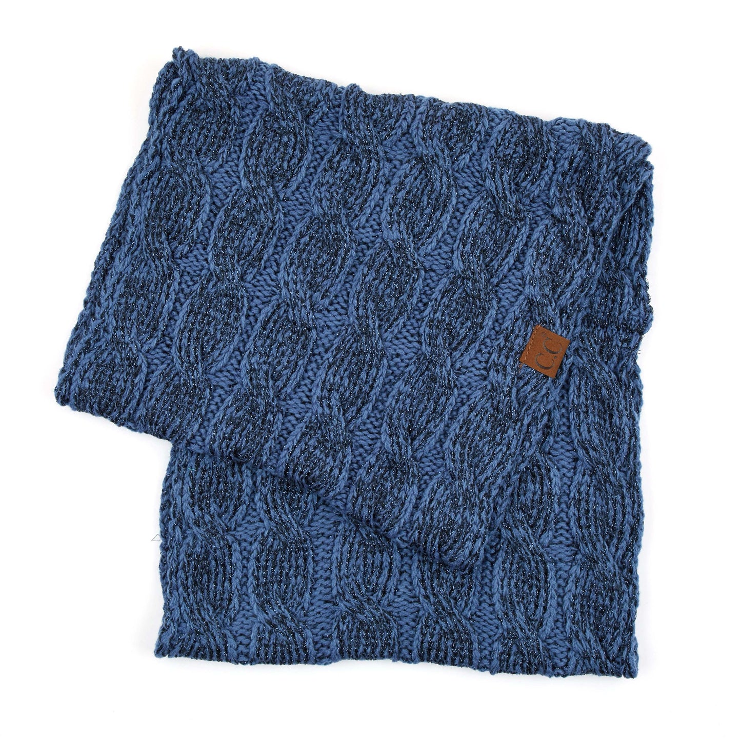 C.C Cable Knit Infinity Scarf
