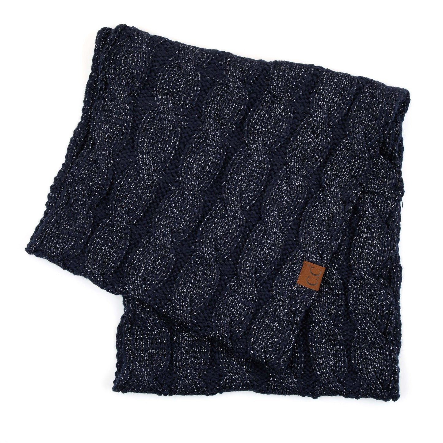 C.C Cable Knit Infinity Scarf