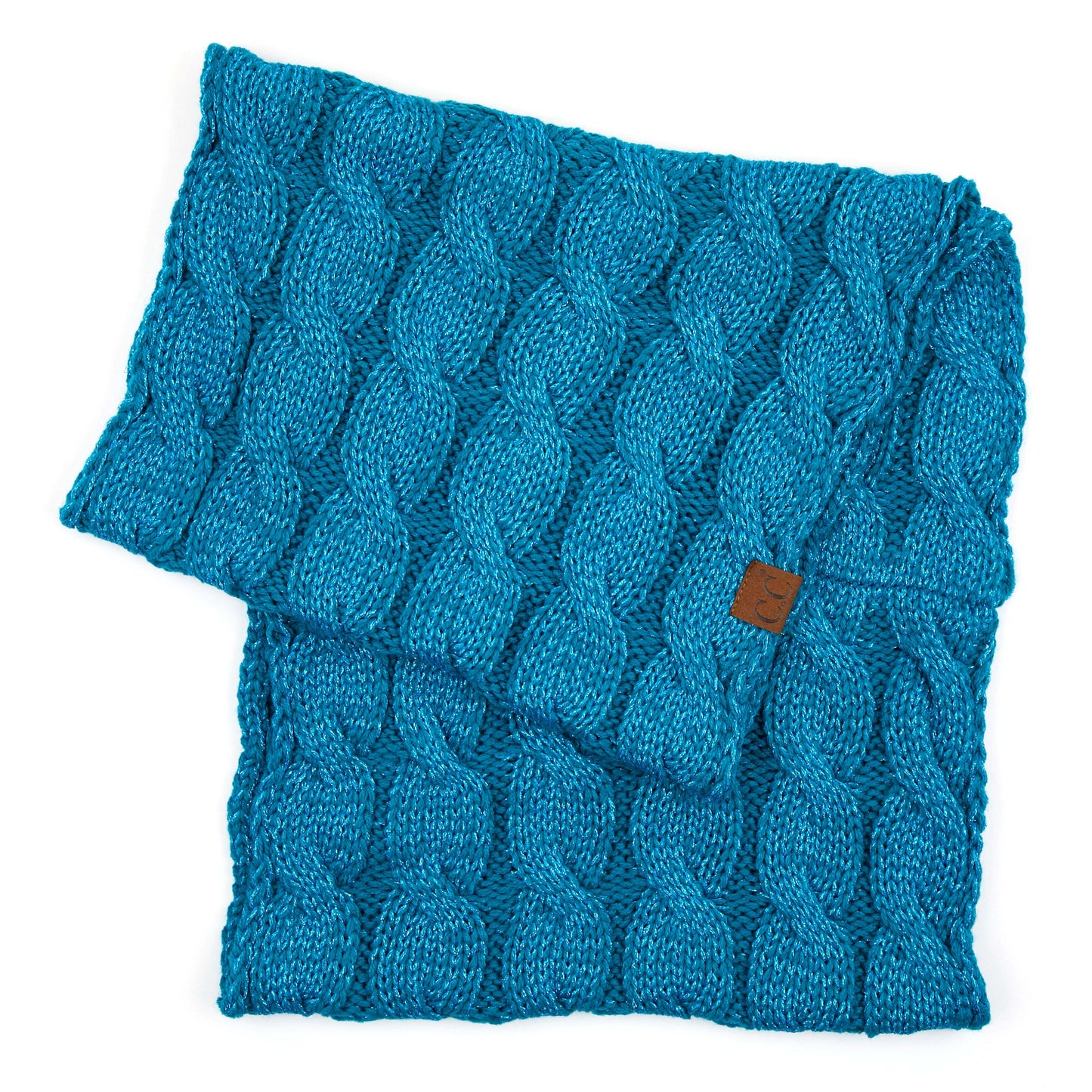 C.C Cable Knit Infinity Scarf