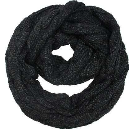 C.C Cable Knit Infinity Scarf